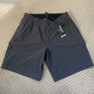 New w/ tags Rhone 9” Versatility Short - Lined. Dark grey. Size M